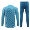 Olympique Marseille Training Sweatshirts Quarter-zip 2024-25 Blaue Für Herren